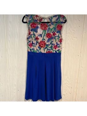 ACEVOG EMBROIDERY NEW WITH TAGS DRESS LINED AT BREAST size medium
